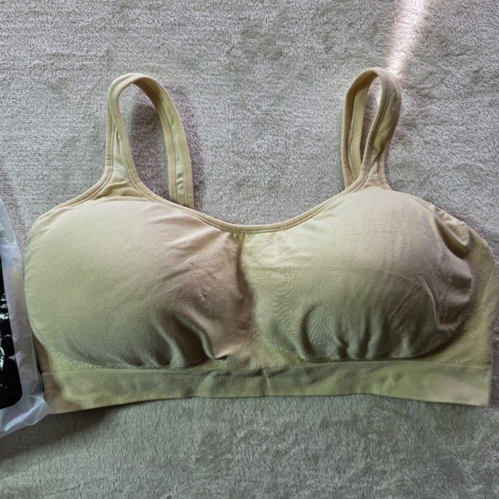 Truekind Daily Comfort Wireless Shaper Bra in Chai Sz 3XL Style 10022 Shapermint